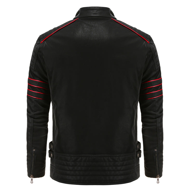 Wolverine – Schwarze Lederjacke