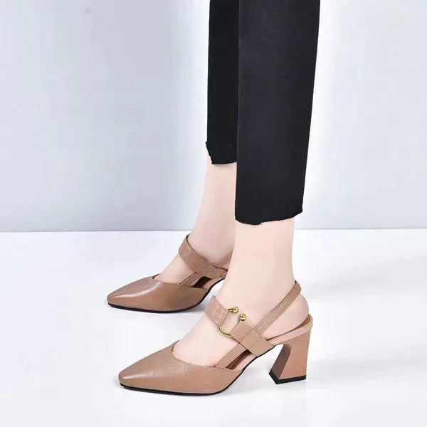 Helga – Sandalen mit Absatz und gepolsterter Sohle